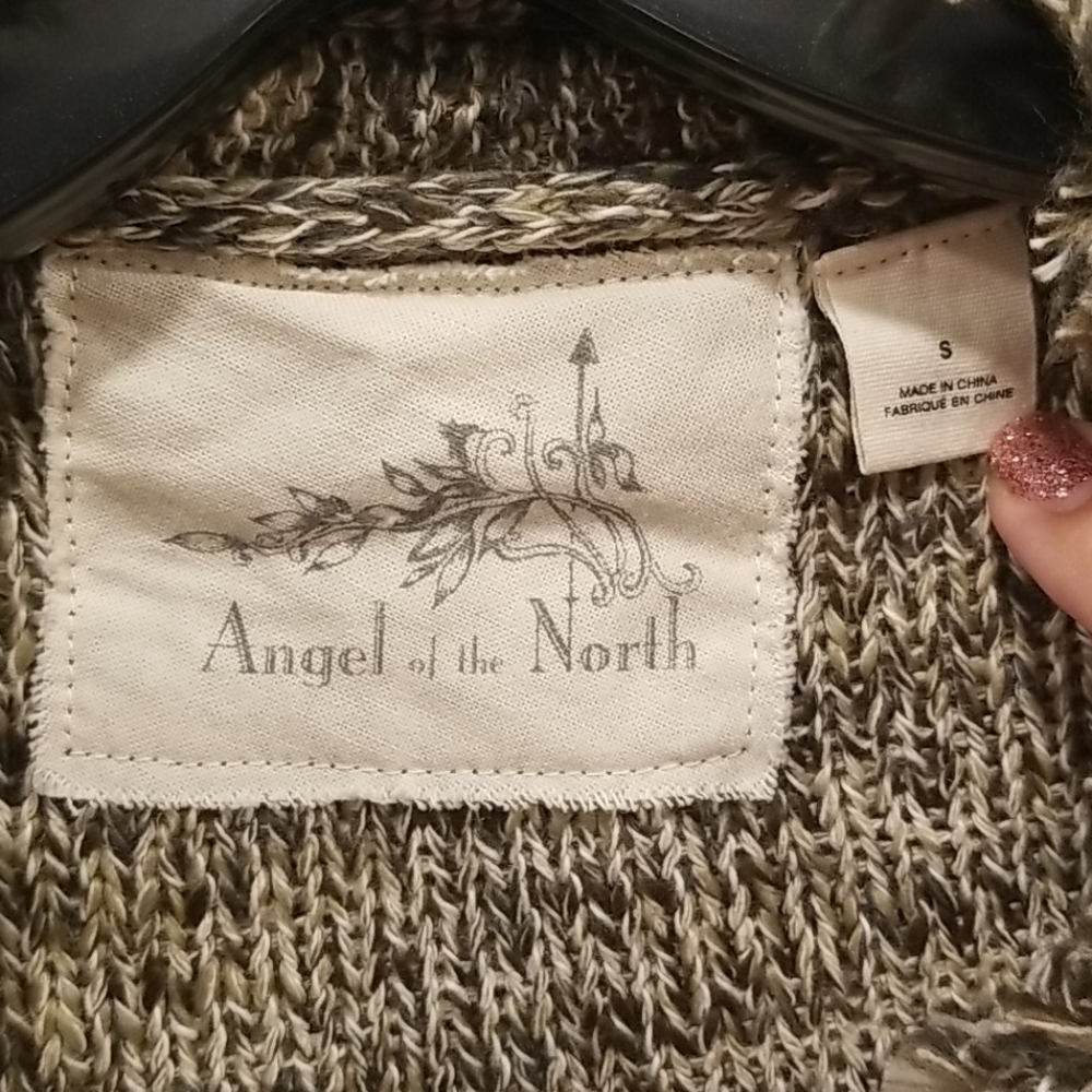 💕ANTHRO ANGEL OF THE NORTH💕 Fringed Cardigan (S) - Picture 13 of 15
